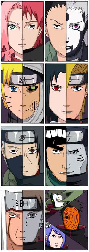 جميع صور الاكاتسكي اللي في النت هنا بين يديك ...اروع ما رأيت..  Konoha_vs_Akatsuki5