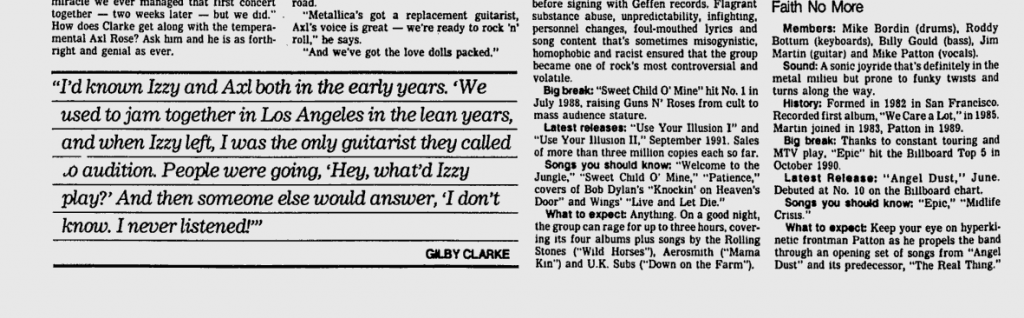 1992.08.28 - Interview with Gilby in Lakeland Ledger Utennavn-51