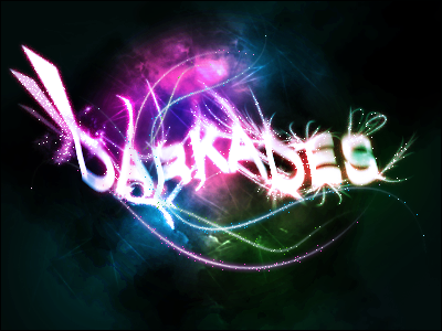 GALERIA DARKADES Typography-Glow-Effect