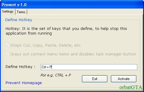 Prevent v1.0 : Cấm Cut, Copy, Paste, Delete... trong Windows H3