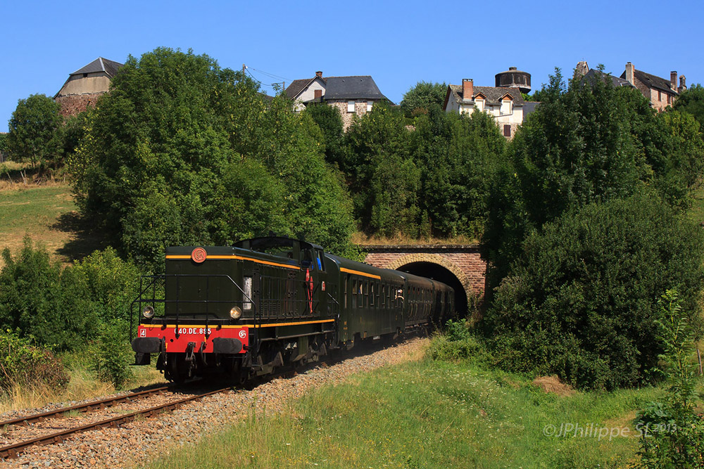 2013 : CFTLP - Train Spécial - Limoges  ↔ St Yrieix ↔ Brive (040-DE-895) 04083