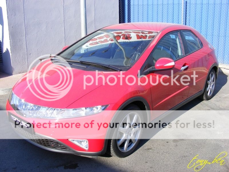 Honda Civic 2.2 CDTI Sport Vermelho 0002