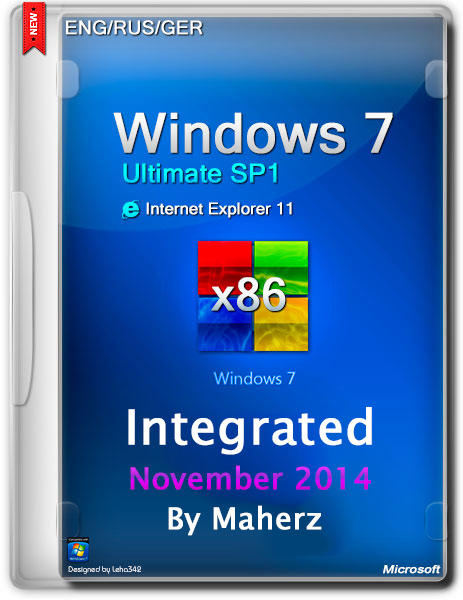 [Win] Windows 7 Ultimate SP1 (x64/x86) Integrated November 2014-Maherz Ef68cb092cafbb206f94d142bcf4deaf