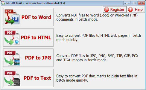 PDF to All 4.1 แปลงไฟล์จาก PDF ได้หลากหลายนามสกุลและรวดเร็ว C54a7a3c55fc6392748bcfa92a265aed