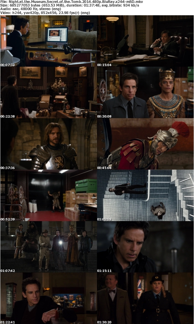 Night at the Museum Secret of the Tomb 2014 480p BluRay x264-mSD 595e264ea7adca42d00c67d5427999bb