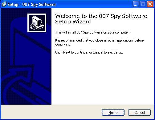 007 Spy Software Setup007