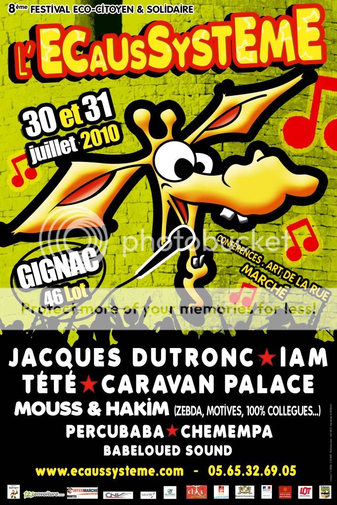 Festival l'Ecaussysteme AFFICHEOFFICIELLE2010