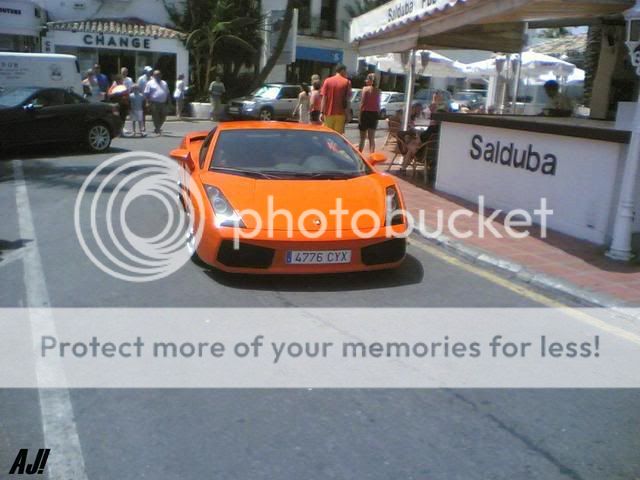 Fotos de férias de Puerto Banus - O paraiso automovel Gallardoorangedc8