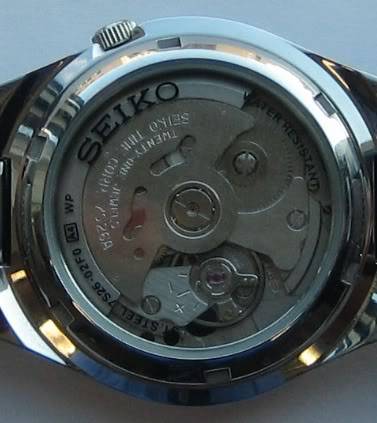 Showing off my backside Seiko5back