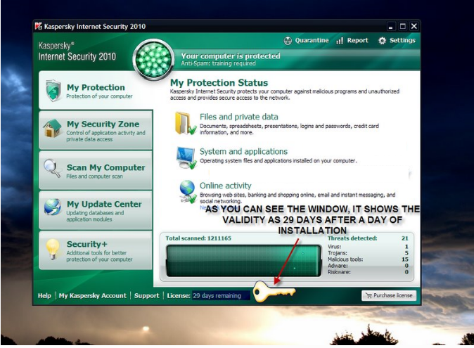 شرح طريقة لتفعيل Kaspersky Internet Security 2010 مجانا بدون مفاتيح داااااائما 2