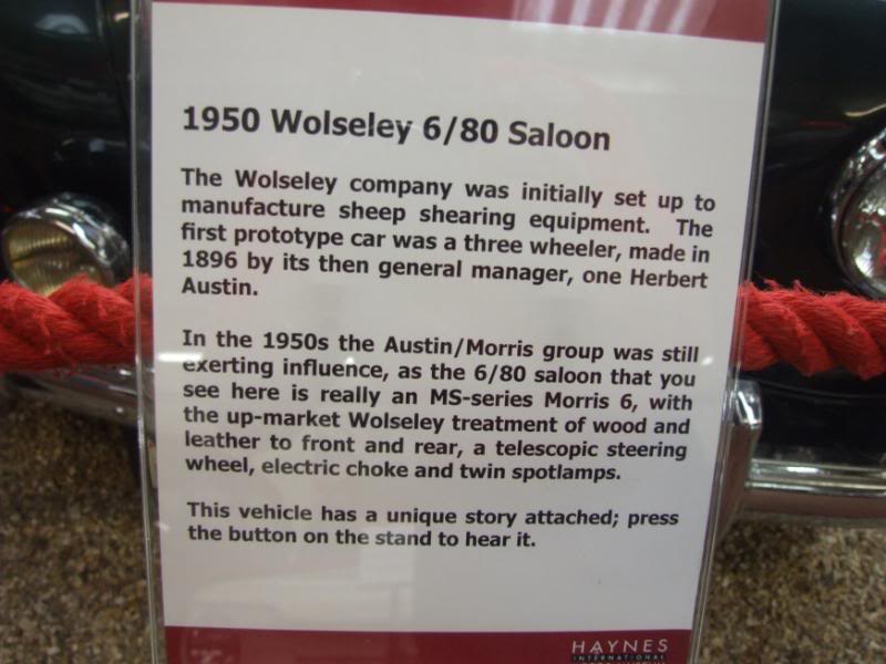 Haynes Museum Trip 2009 HaynesMuseum424