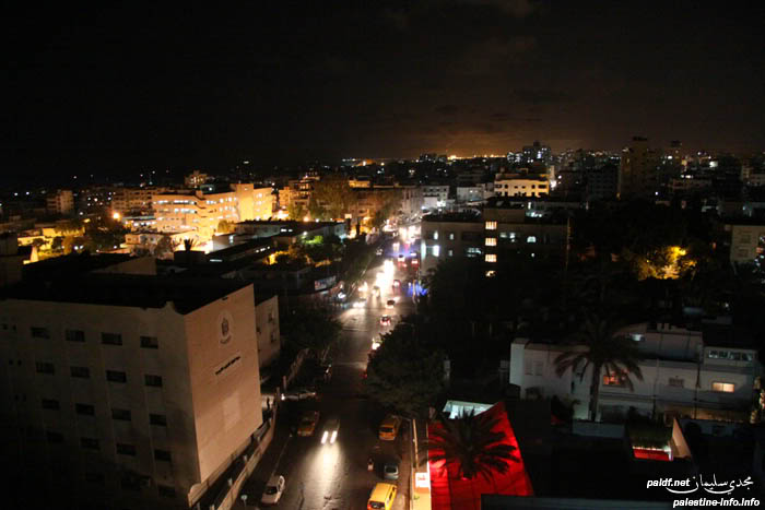 صور غزة بالليل.... الله ع جمالك يا ارض  فلسطين 2-31