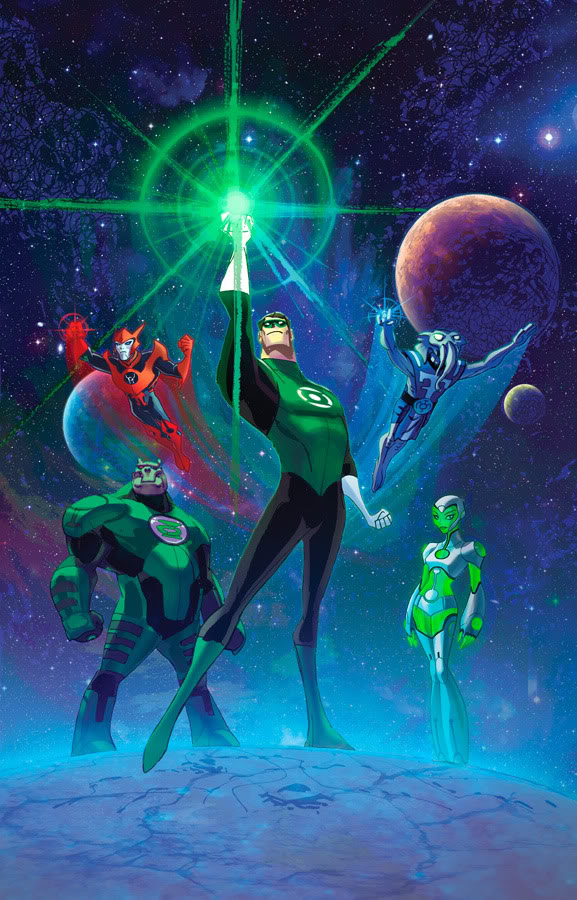 Green Lantern: The Animated Series Concept Art GLTASCON1