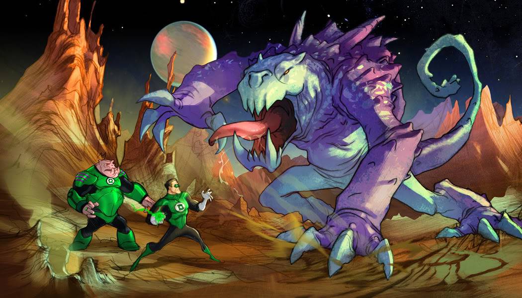 Green Lantern: The Animated Series Concept Art GLTASCON2