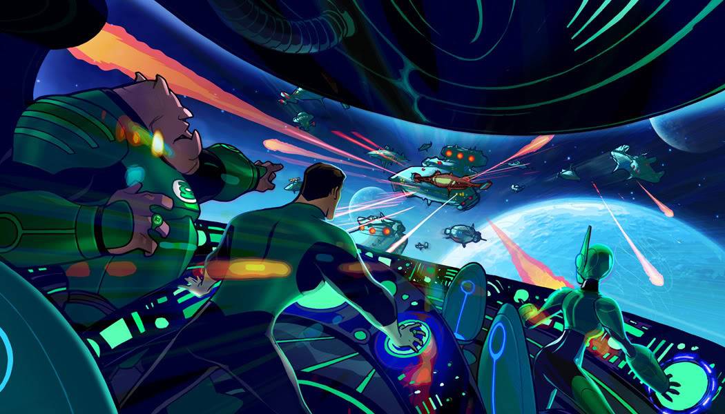 Green Lantern: The Animated Series Concept Art GLTASCON3