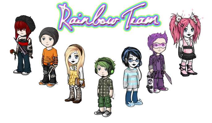 Team Rainbow, Chelsea Blackwell Rainbowteamfront