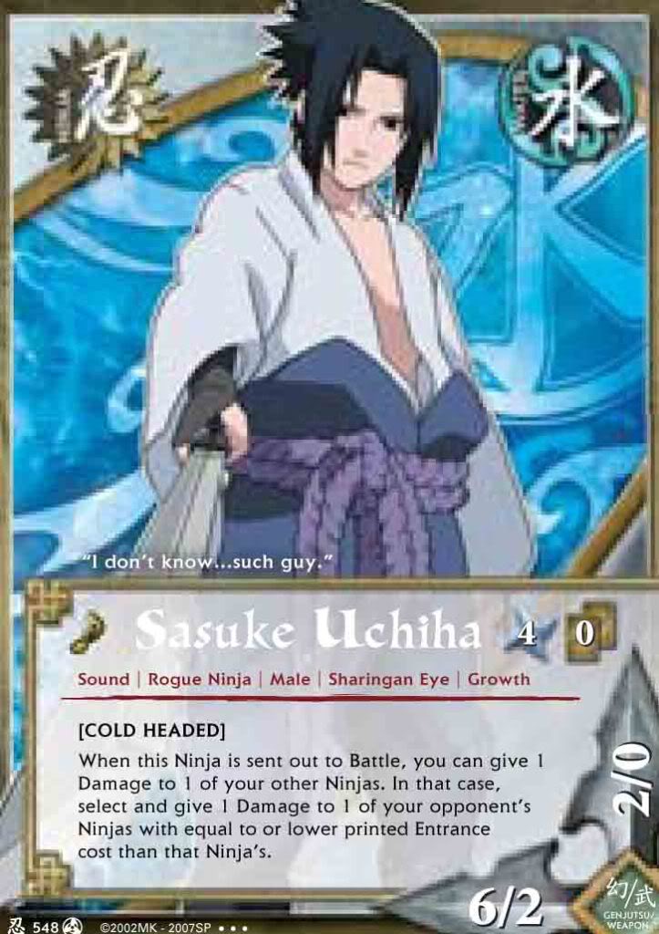 Weekly Set 13 “Fateful Reunion” previews Sasuke20Uchiha