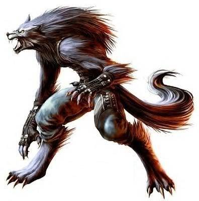 Deego The Angel-Wolf Werewolf
