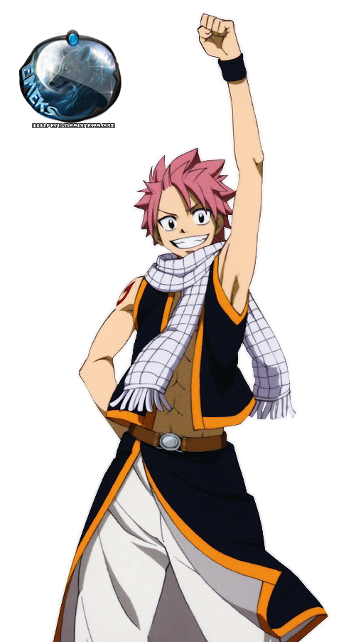 Fairy Tail Renders[TEMA FIJO] NatsyFairyTailbyEmekscopy