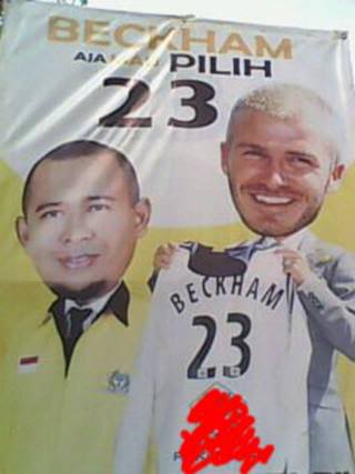 caleg EDAN Beckham