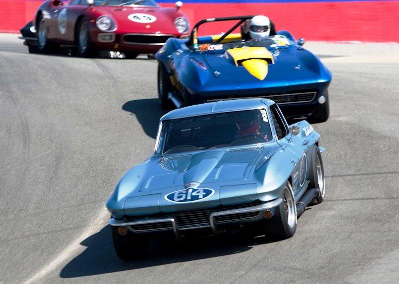 Laguna seca 2009 "Monterey Historic Cars Race" ChevroletCorvetteZ06