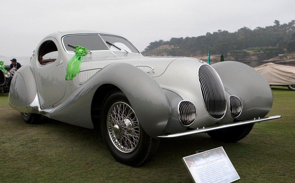 Pebble Beach 2009 TalbotLagoT150CSSTeardropCoupe