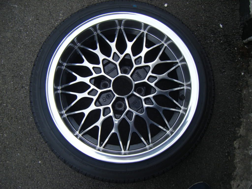 Very rare 80's Exip mesh rims 4x100 - 15x7J - ET25 DSCF2087