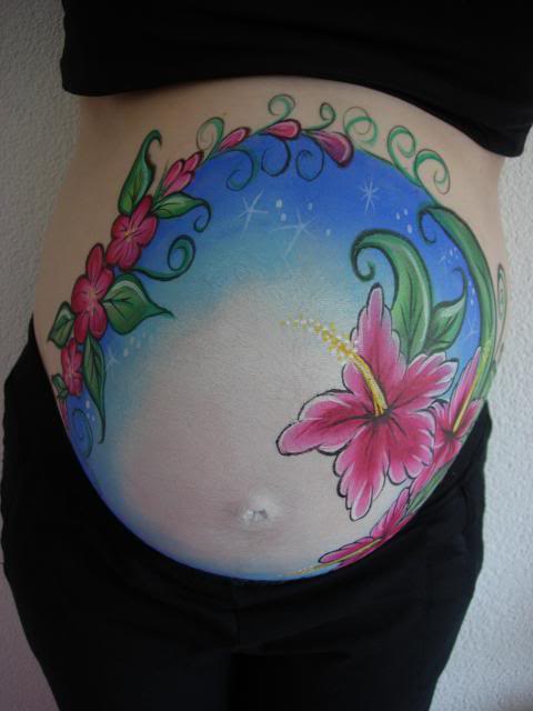 My first Belly painting... DSCN9898_zps6bc67e4a