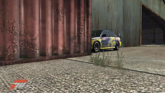 Rockstar Impreza TRC Loaded into Container