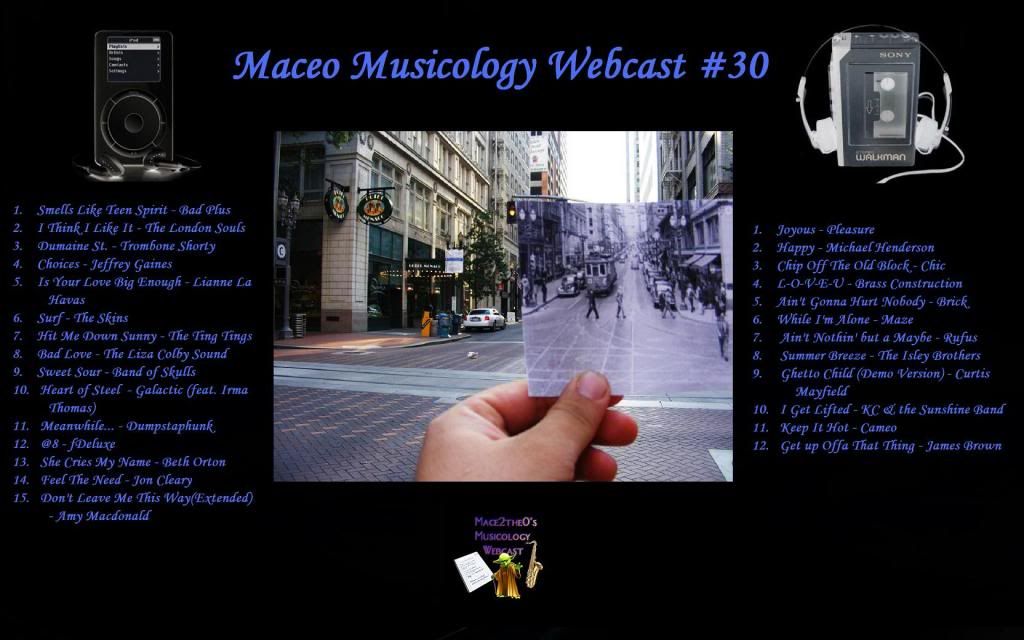 Maceo Musicology Webcast #30 - Nu & Old School Grooves Bba34182