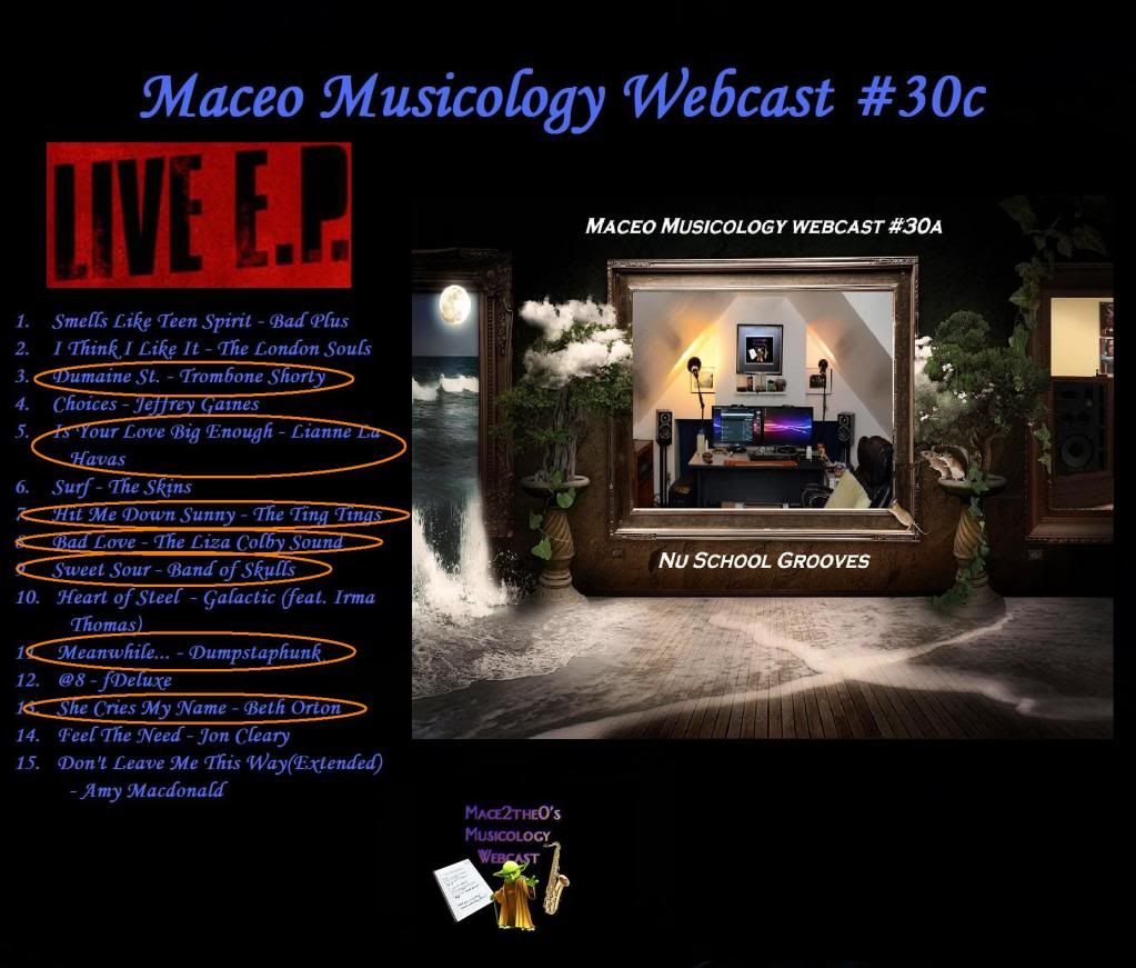 Maceo Musicology Webcast #30 - Nu & Old School Grooves Dc50cf77