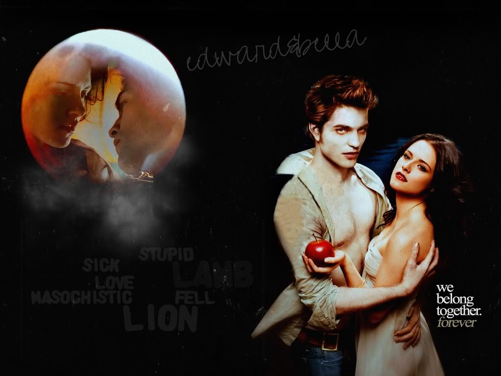 Twilight Fan Art Twilight-belong-together-wp