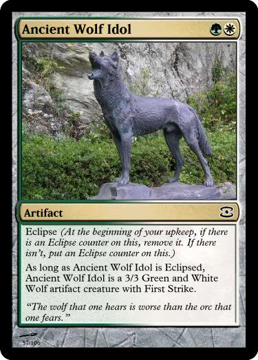 Innistrad spoiler - Page 2 AncientWolfIdol