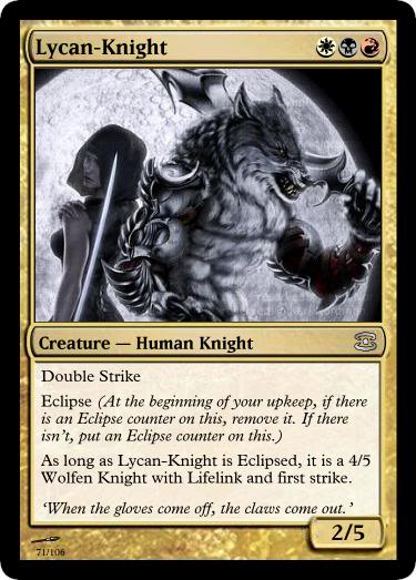 Innistrad spoiler - Page 2 Lycan-Knight