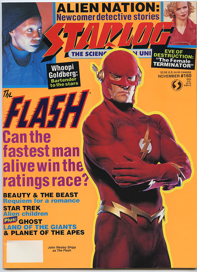 Planos da Warner para os heróis da DC no cinema. Flash_starlog_cover