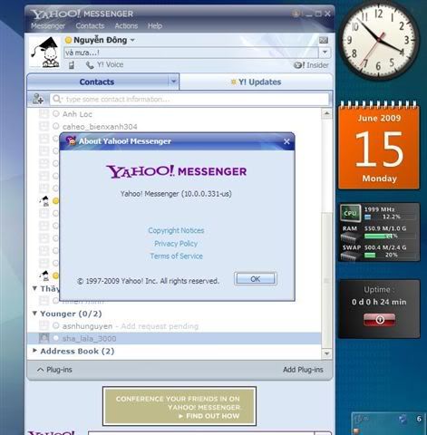 Yahoo Messenger 10 ver10.0.0.331- US chính thức xuất hiện! Yahoo10