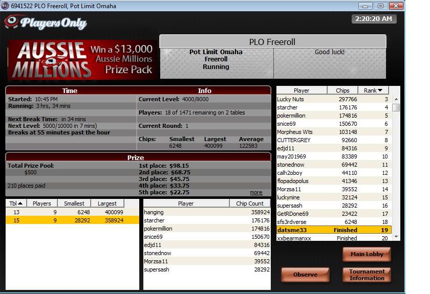 Another small ITM finish - Page 2 ITMFinishatPlayersOnly500Freeroll