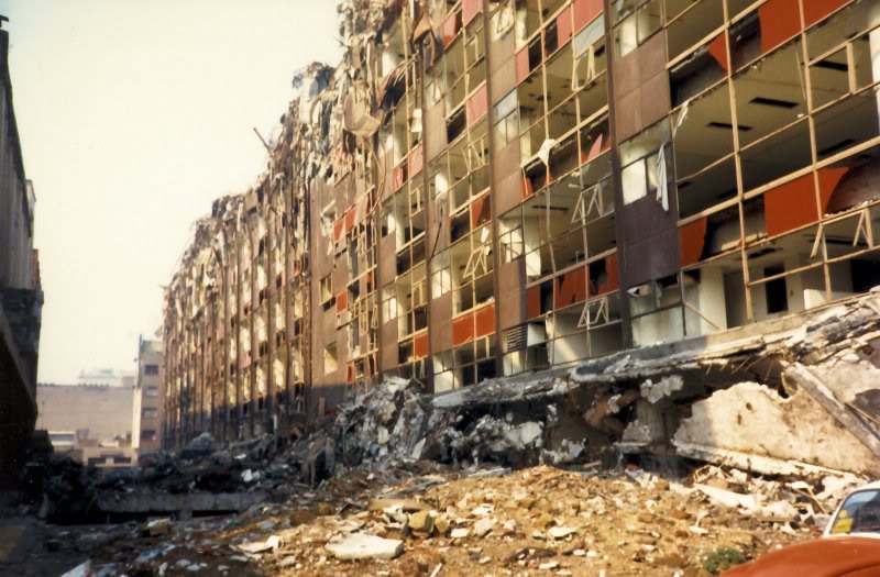 SORPRENDENTES, E INEDITAS FOTOS DEL TERREMOTO DE 1985 Secofi