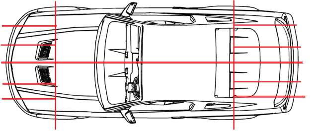 Carrosserie Mustang pour Savage Flux XL 48