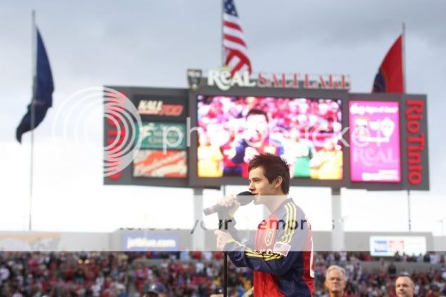 [June 6th, 2009] At RSL game 59