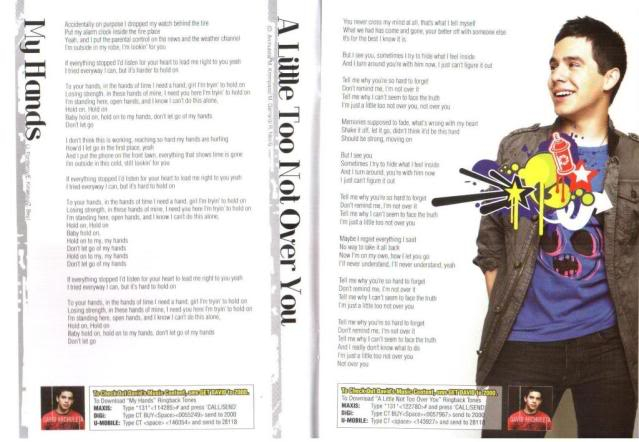 David's Malaysian album lyric booklet Picture-013