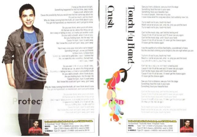 David's Malaysian album lyric booklet Picture-014