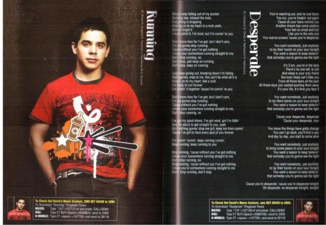 David's Malaysian album lyric booklet Picture-017