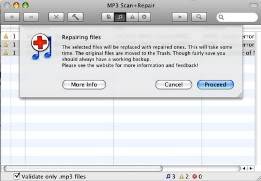 برنامج MP3 Scan Repair (Mac لأصلاح ملفات MP3 المعطوبه 2-6