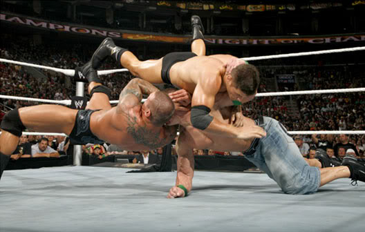 Randy Orton RKO John Cena Pic ^_^ John-Cena-Randy-Triple-H