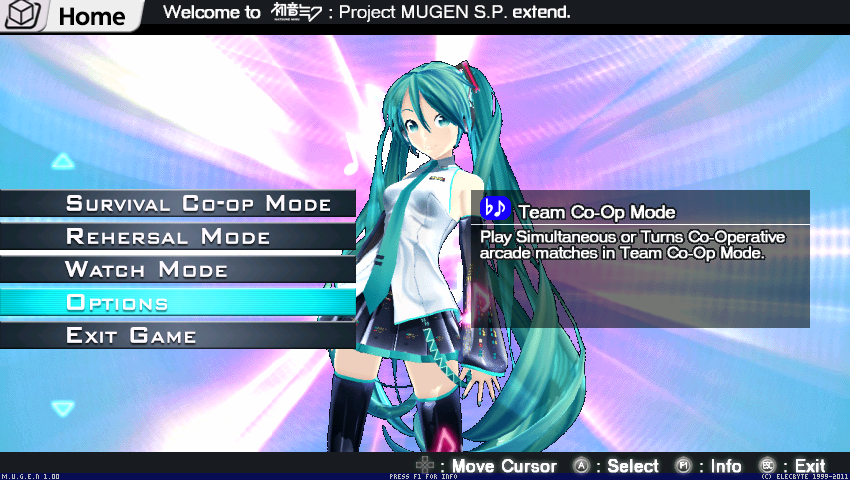 Hatsune Miku: Project MUGEN extend (850,480)[Screempack][High-Res][M.U.G.E.N. 1.0] Mugen167-1