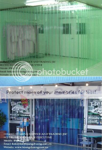 Màn nhựa PVC Deltaflex - Rèm cửa công nghiệp - PVC Strips Curtain (Màn nhựa PVC số 1) MANNHUAPVCSTRIPDOOR011