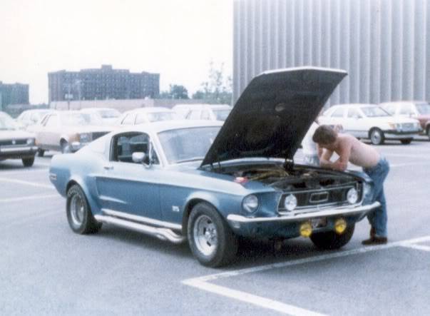 photo d'exposition de Montréal Mustang  1984MM-Concoursdlgance-12