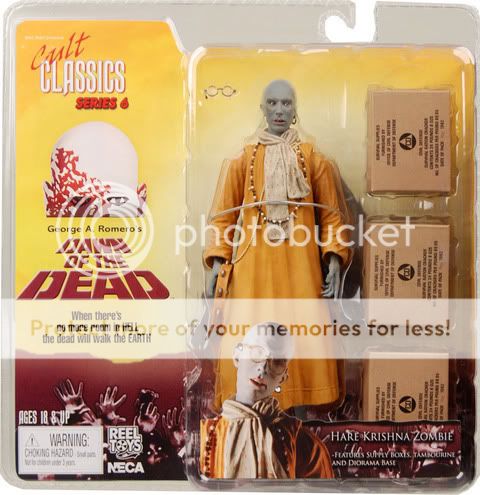 Hare Krishna Zombie, Dawn of the Dead (1978)   - Neca Cult Classics Krishna2