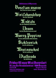 02/05 :: Venetian Snares :: BXL Recyclart Venetian_verso